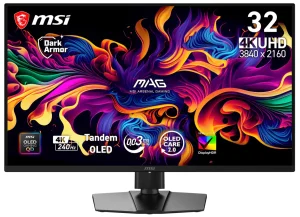 MSI MAG 321UP X24 31,5" QD-OLED 4K 240Hz