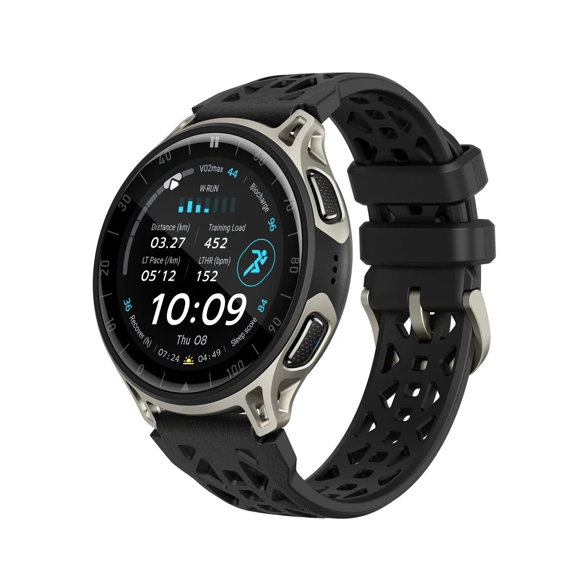 Amazfit Cheetah 2 Pro chytré hodinky, černý řemínek
