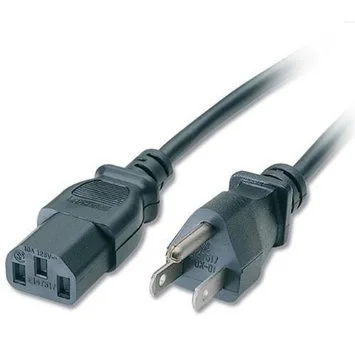 PremiumCord Kabel síťový k počítači 2m s USA zástrčkou