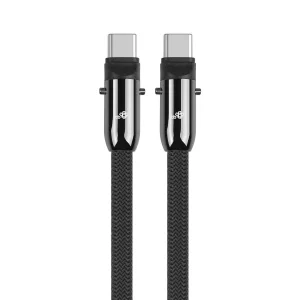 TB USB-C 2v1 kabel, 1.2m, černý - obrázek 2