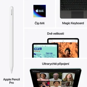 iPad Air 13" M4 12GB/1TB Wi-Fi+Cellular fialový - obrázek 5
