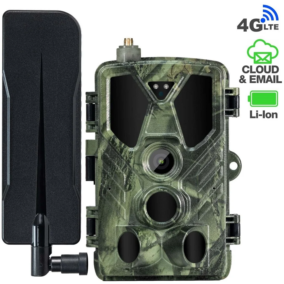 EVOLVEO StrongVision LTE POWER, fotopast & bezp. kamera,  4G LTE, cloud/e-mail,  3x21700 baterie
