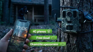 EVOLVEO StrongVision LTE MINI, fotopast & bezp. kamera, cloud/e-mail, solární panel, 3x18650 baterie - obrázek 6