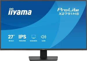 27" iiyama X2791HS-B1:IPS,FHD,HDMI,DP,120Hz