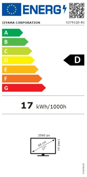 iiyama ProLite X2791QS-B1 27" QHD IPS Monitor - obrázek 2
