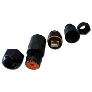 DATACOM Spojka STP CAT6A  2xRJ45 (8p8c) přímá OUTDOOR - obrázek 2