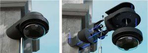 UniFi Enterprise AI Multi Sensor otočný držák, černá - obrázek 11