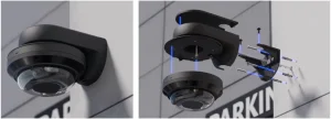 UniFi Enterprise AI Multi Sensor otočný držák, černá - obrázek 9
