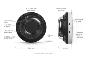Ubiquiti UVC-AI-MS-4-W venkovní kamera AI senzor bílá - obrázek 13