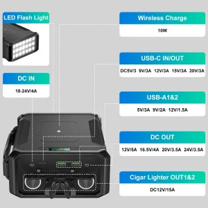 MHPower Nomad 96k Powerbanka LiFePO4, 96000mAh, če - obrázek 5