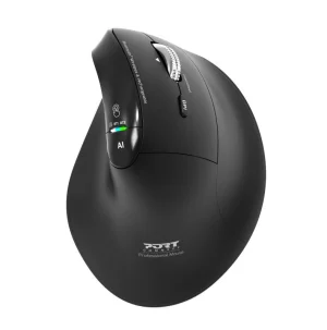 PORT CONNECT ERGO AUDITOR/Vertikální/Optická/Pro praváky/4 800 DPI/USB+BT/Černá - obrázek 5