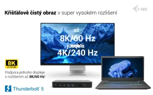 i-tec Thunderbolt 5 dokovací stanice, 140W PD - obrázek 11