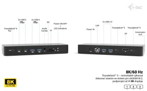 i-tec Thunderbolt 5 dokovací stanice, 140W PD - obrázek 9