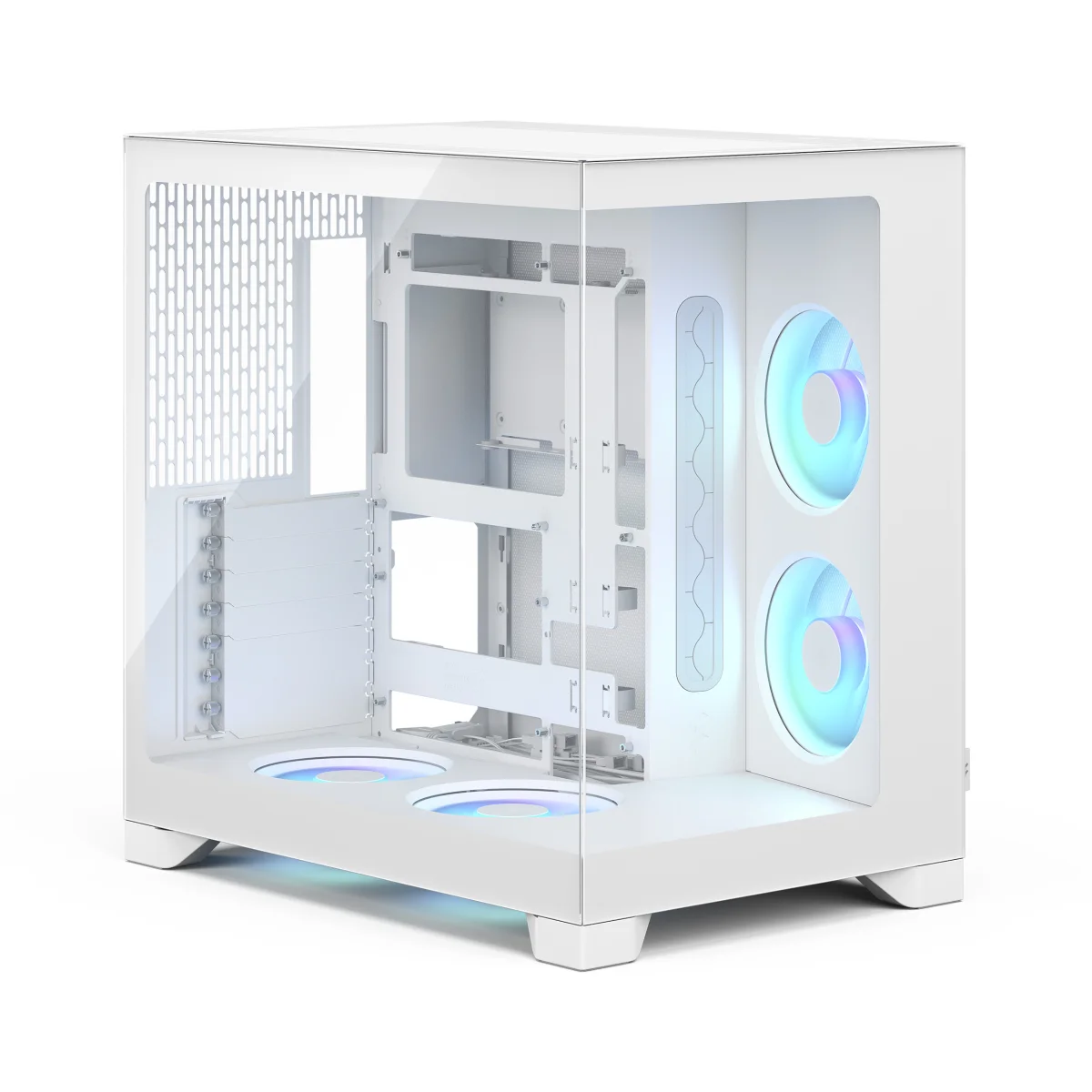Fractal Pop 2 Vision/Midi Tower/Transpar./Bílá