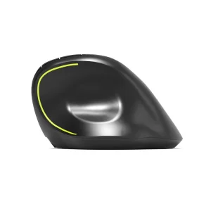 PORT CONNECT ERGO SOFT COLLECTION/Vertikální/Optická/Pro praváky/1 600 DPI/USB+BT/Černá - obrázek 3