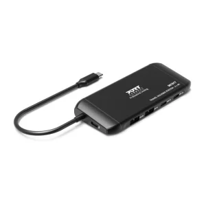 PORT CONNECT USB-C dokovací stanice, 7 portů, 2×4K, PD100W - obrázek 8