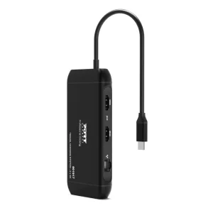 PORT CONNECT USB-C dokovací stanice, 7 portů, 2×4K, PD100W - obrázek 9