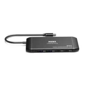 PORT CONNECT USB-C dokovací stanice, 7 portů, 2×4K, PD100W - obrázek 10