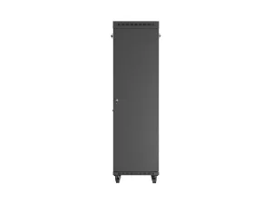 LANBERG 19" VOLNĚ STOJÍCÍ RACKOVÁ SKŘÍŇ 42U/600X800 (FLAT PACK) S PROSKLENÝMI DVEŘMI LCD ČERNÁ - obrázek 6