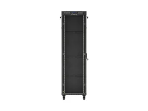 LANBERG 19" VOLNĚ STOJÍCÍ RACKOVÁ SKŘÍŇ 42U/600X800 (FLAT PACK) S PROSKLENÝMI DVEŘMI LCD ČERNÁ - obrázek 10
