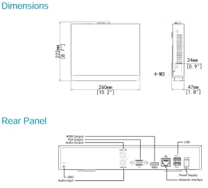 Uniview NVR301-16B-IQ 16 kanálů, 4K HDMI, chytrá analytika - obrázek 2
