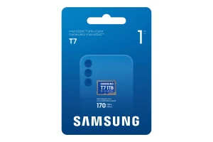 Samsung T7/Micro SDXC/1TB/UHS-I U3 / Class 10/Modrá - obrázek 2