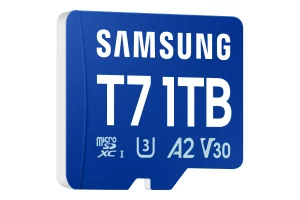 Samsung T7/Micro SDXC/1TB/UHS-I U3 / Class 10/Modrá - obrázek 3