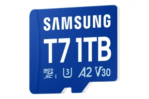 Samsung T7/Micro SDXC/1TB/UHS-I U3 / Class 10/Modrá - obrázek 4
