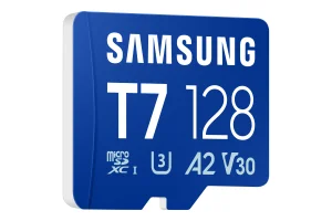 Samsung T7/Micro SDXC/128GB/UHS-I U3 / Class 10/Modrá - obrázek 3