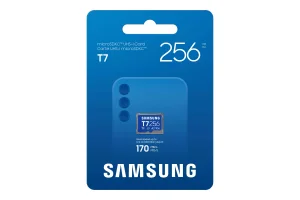 Samsung T7/Micro SDXC/256GB/UHS-I U3 / Class 10/Modrá - obrázek 4