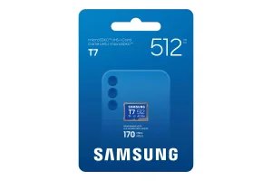 Samsung T7/Micro SDXC/512GB/UHS-I U3 / Class 10/Modrá - obrázek 2