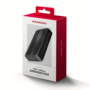 AXAGON EEM2-40G, USB-C 40Gbps externí box pro M.2 NVMe SSD, zesílený hliník - obrázek 9