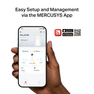 MERCUSYS Halo E27BE 2-pack BE3600 Mesh WiFi 7 systém - obrázek 6