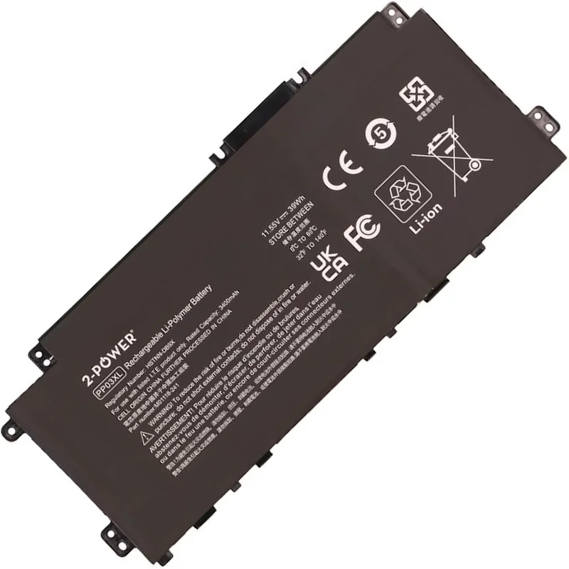 Baterie HP Pavilion 13-bb1000/14-dv0000 11,55V 3400mAh (2-Power)