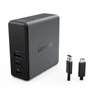 Lenovo Dual USB-C 65W GaN napájecí adaptér