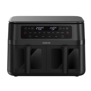 Salente DoubleAir, duální horkovzdušná fritéza, 11 l, černá - obrázek 3