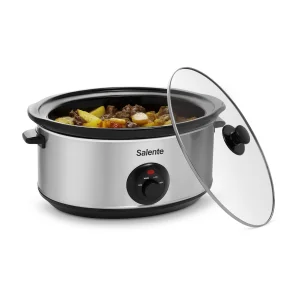 Salente HotPot, pomalý hrnec, 6,5 l, manuální ovládání, nerez - obrázek 4