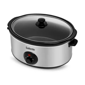 Salente HotPot, pomalý hrnec, 6,5 l, manuální ovládání, nerez - obrázek 6