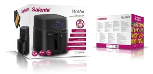 Salente HotAir, horkovzdušná fritéza 2v1, 4,3 l, černá - obrázek 14