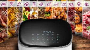 Salente AirFit, horkovzdušná fritéza 4v1, 3,5 l, bílá - obrázek 2