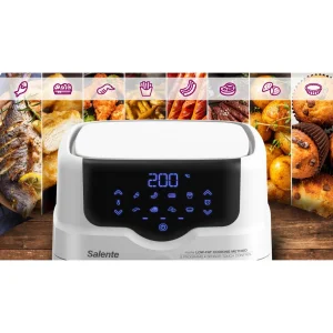 Salente HotAir, horkovzdušná fritéza 2v1, 4,3 l, bílá - obrázek 12