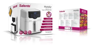 Salente HotAir, horkovzdušná fritéza 2v1, 4,3 l, bílá - obrázek 2
