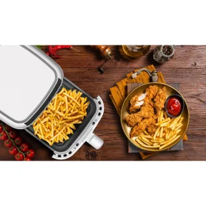 Salente HotAir, horkovzdušná fritéza 2v1, 4,3 l, bílá - obrázek 5