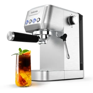 Salente Coffio, pákový kávovar, nerez - obrázek 12