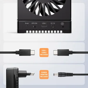 AXAGON ADSA-M2C44, USB4 dokovací stanice pro 4× M.2 NVMe SSD s funkcí klonování - obrázek 5