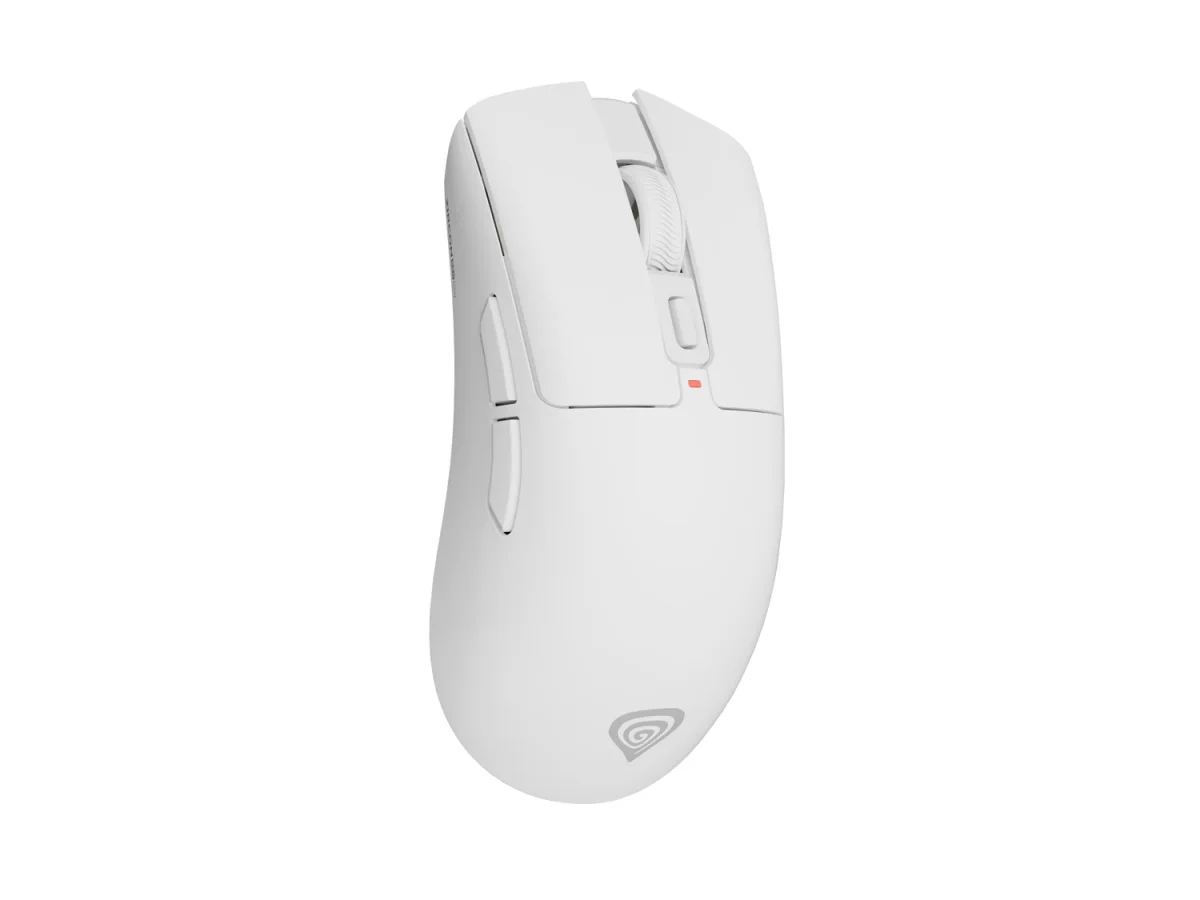 Herní bezdrátová myš Genesis ZIRCON 880 PRO/Herní/Optická/30 000 DPI/USB+BT/Bílá