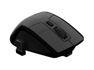 Bezdrátová myš Natec JAGUAR PRO/Kancelářská/Blue Sense/Pro praváky/4 000 DPI/USB+BT/Černá - obrázek 2
