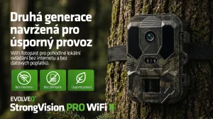 EVOLVEO StrongVision PRO WiFi II, fotopast & bezpečnostní kamera,  10.000mAh - obrázek 2