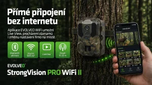 EVOLVEO StrongVision PRO WiFi II, fotopast & bezpečnostní kamera,  10.000mAh - obrázek 3