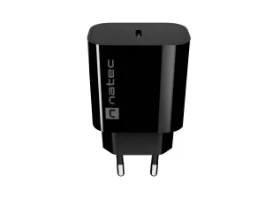 Universální nabíječka Natec RIBERA 20W, 1X USB-C, černá - obrázek 6